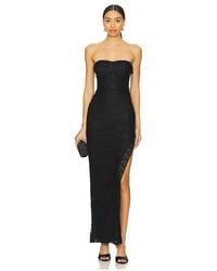 superdown - Vestido Lou En Color Negro Talla (También En M, S) - Lyst