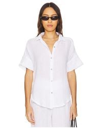 Michael Stars - Bailey Button Down Shirt - Lyst