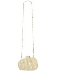Dolce Vita - Dionne Raffia Box Clutch - Lyst