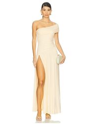 Runaway the Label - Larsen One Shoulder Maxi Dress - Lyst