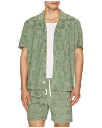 Marine Layer - Rico Terry Resort Shirt - Lyst
