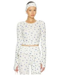 WellBeing + BeingWell - Sloane Top En Color Crema Talla (También En M, S, Xl, Xs, Xxs) - Lyst