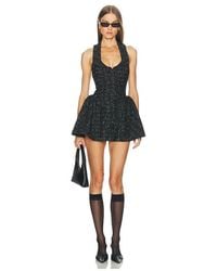 LOBA - Deandra Tweed Mini Dress - Lyst