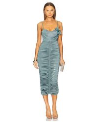 PATBO - Dune Flower Midi Dress - Lyst