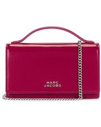 Marc Jacobs - Bolso Mini Con Asa Superior The Mirror En Color Rosado Talla - Lyst