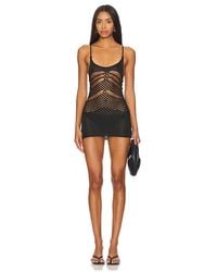 Jaded London - Illusion Knit Mini Dress - Lyst