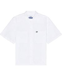 Off-White c/o Virgil Abloh - Emb Summer Heavycot Shirt - Lyst