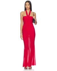 AFRM - Vestido Sid En Color Rojo Talla (También En S, Xs, M, L, Xl) - Lyst