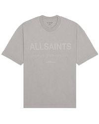 AllSaints - Camiseta laser - Lyst