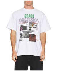 Students Golf - Grass Obsession Tee en White - Lyst