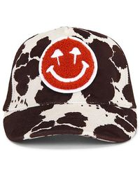 Happy Caps - Cow Print Trucker Hat - Lyst
