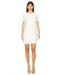 Jonathan Simkhai - Kiko Short Sleeve Mini Dress - Lyst