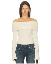 SNDY'S - X Revolve X Revolve Orlea Knit Top Sweater - Lyst