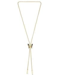 Lele Sadoughi - Wild Butterfly Bolo Necklace - Lyst