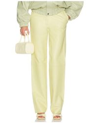 Helsa - Soft Lamb Leather Pants - Lyst
