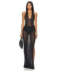 superdown - ROBE MAXI ANTONELLA en Black - Lyst