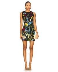Alice + Olivia - Wynell A-Line Mini Dress - Lyst