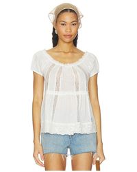 For Love & Lemons - Breezy Cotton Top - Lyst