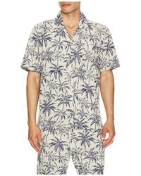 Faherty - Short Sleeve Cabana Towel Terry Shirt - Lyst