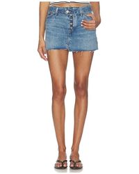 RE/DONE - Roxy Skirt - Lyst