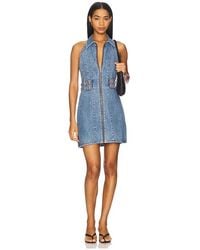 Alice + Olivia - Minivestido Axelle En Color Azul Talla (También En 10, 12, 2, 4, 8) - Lyst