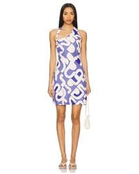 MINKPINK - Minikleid, Asymmetrischer Schnitt Iris - Lyst