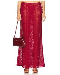 LOBA - Laura Maxi Skirt - Lyst