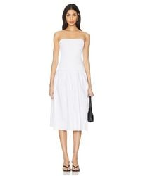 WeWoreWhat - Vestido Midi En Color Blanco Talla (También En M, S, Xl, Xs) - Lyst