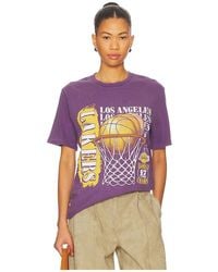 Junk Food - Vintage-T-Shirt Lakers 17X Champs - Lyst