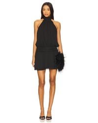 superdown - Shaza Halter Mini Dress - Lyst