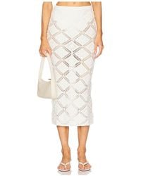 L'academie - 'Academie By Marianna Baileigh Midi Skirt - Lyst