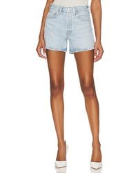 Agolde - Shorts Parker Long - Lyst