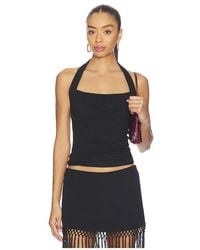 geel - Isabelle Halter Top - Lyst