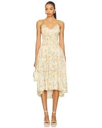 Free People - Adriel ミディ丈ドレス - Lyst