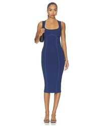 Fleur du Mal - Organic Cotton Scoop Neck Dress - Lyst