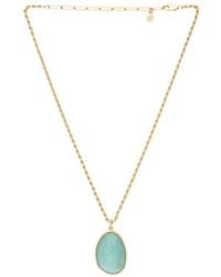 Ettika - Amazonite Pendant Necklace - Lyst