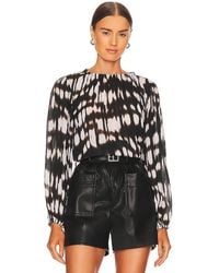 Bella Dahl - Elastic Shirred Top - Lyst
