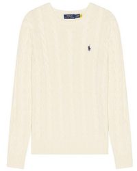 Polo Ralph Lauren - Cable Knit クルーネックセーター - Lyst