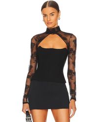 Fleur du Mal - Bolerojacke Bouquet Lace - Lyst