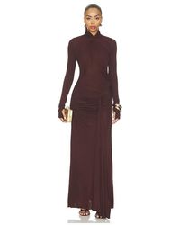 Misha - Vestido Dress En Color Chocolate Talla (También En Xs, S, M) - Lyst