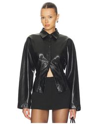 Agolde - Camisa Devon En Color Negro Talla (También En S, M, Xl) - Lyst