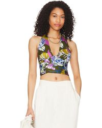 Free People - Top halter seraphina - Lyst