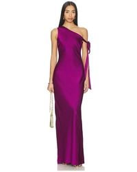Runaway the Label - Viola One Shoulder Maxi Dress - Lyst