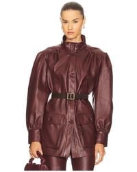 Bardot - Clements Faux Leather Jacket - Lyst