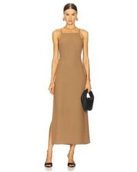 By Malene Birger - Vestido Ellionore En Color Bronce Talla En - Lyst