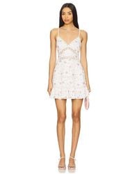 LoveShackFancy - Vestido Solbina En Color Rosado Talla (También En M, S, Xl) - Lyst