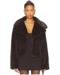superdown - Willow Faux Fur Coat - Lyst