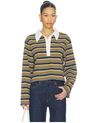 Madison The Label - X Revolve Ryland Rugby Top - Lyst
