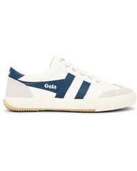 Gola - Zapatilla Deportiva Badminton En Color Blanco Talla (También En 6, 6.5, 7, 7.5, 8.5) - Lyst