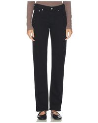 Agolde - Gerade Low Rise Slim - Lyst